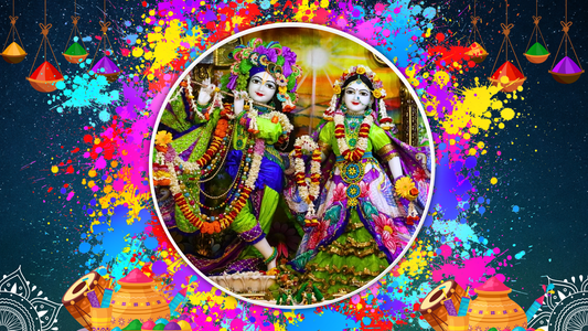 Celebrating Holi in ISKCON: Shri Krishna’s Divine Colors